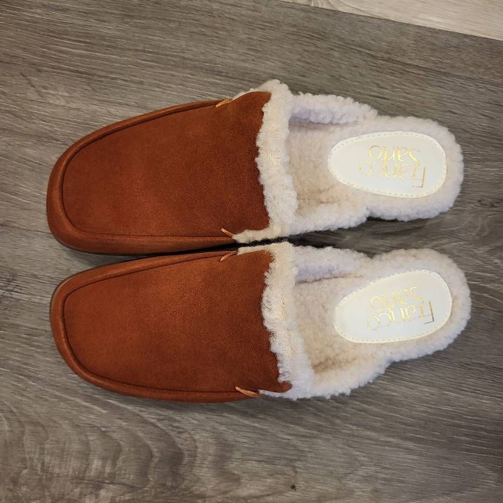 Franco Sarto Winter Mules New in Box Size 6 Womens - Picture 9 of 12